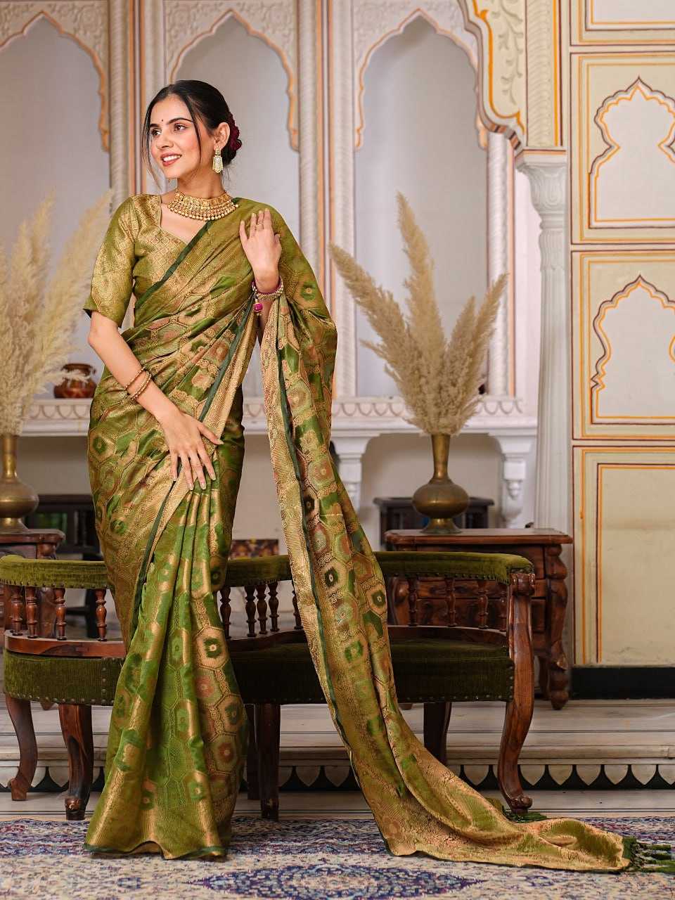 Organza Ral 1003 Sarees  Organza Fancy Ladies Sarees