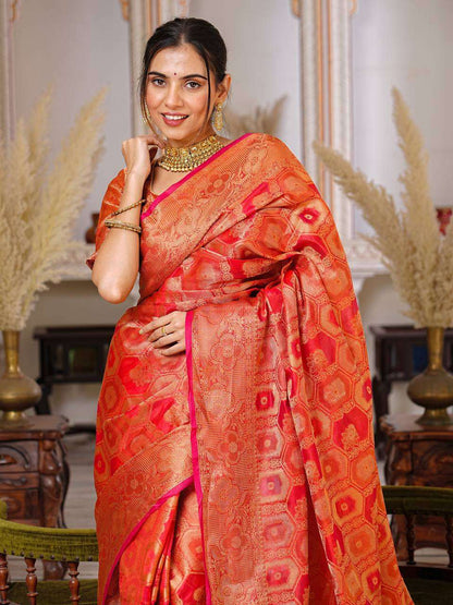 Organza Ral 1003 Sarees  Organza Fancy Ladies Sarees