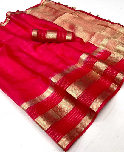 Organza Rar Rich  Sarees