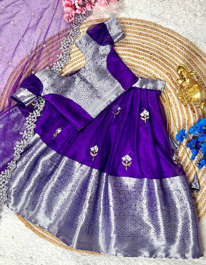 Organza Rin115 Ref50 Kids Wear  Kids Lehengas Kids Ethnic Wear Kids Traditonal Outfits Kids Festive Kids Diwali Clothes Baby Girl Lehengas