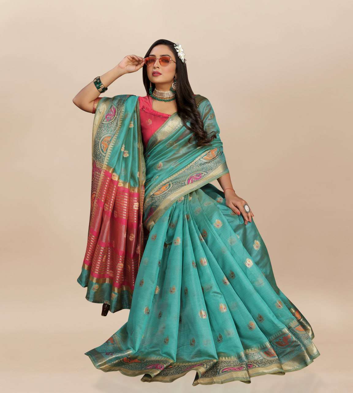 Organza Rmnx- 291  Sarees