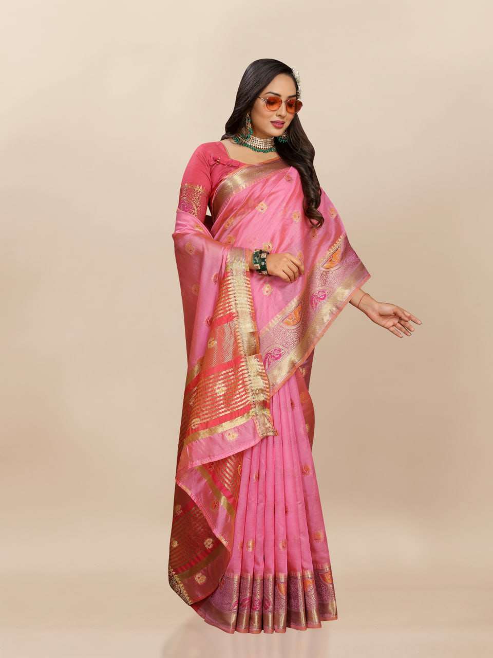 Organza Rmnx- 291  Sarees