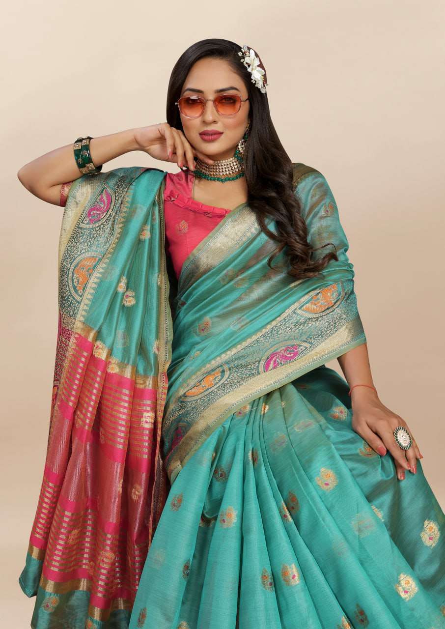 Organza Rmnx- 291  Sarees