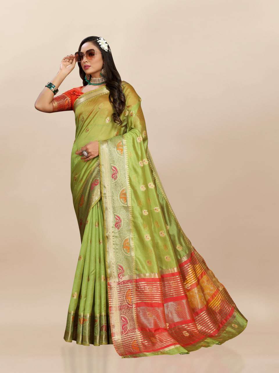 Organza Rmnx- 291  Sarees