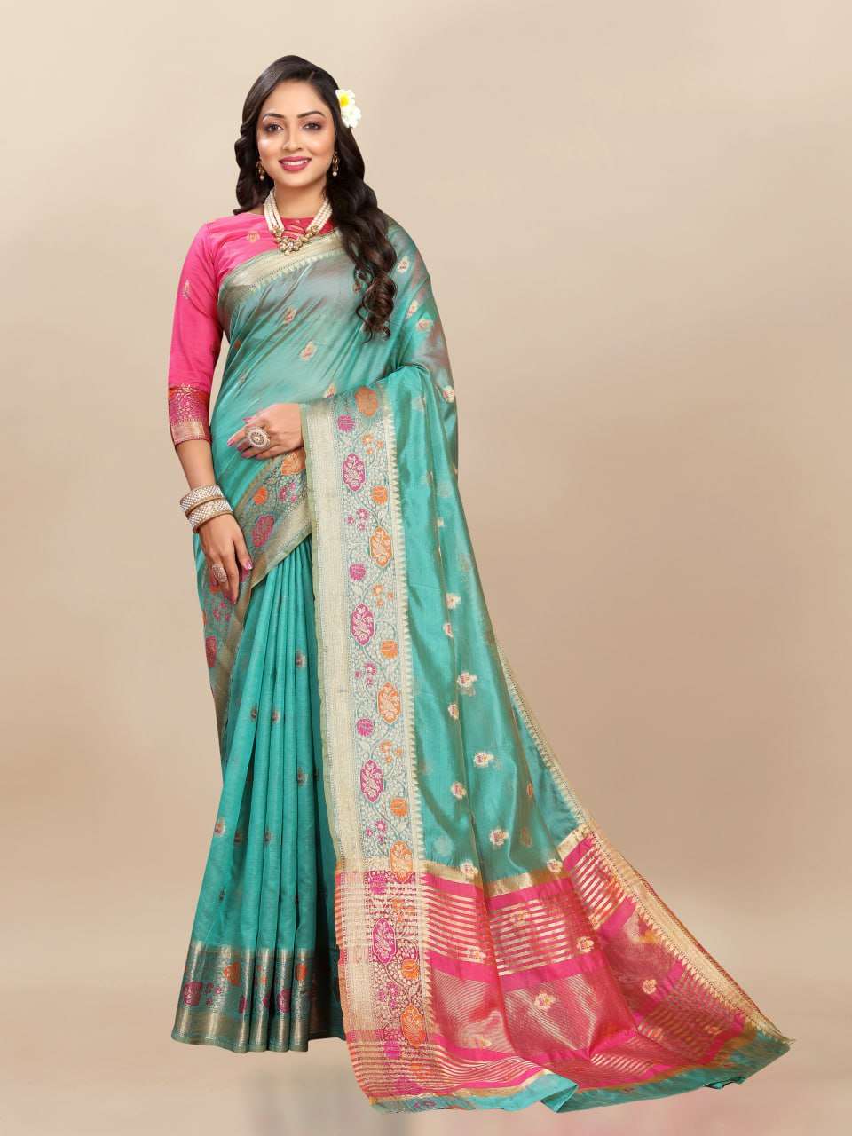 Organza Rmnx- 292  Sarees