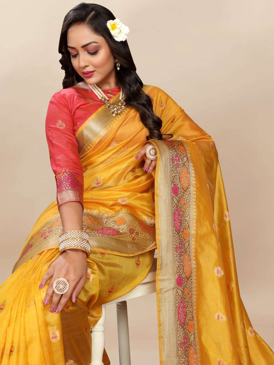 Organza Rmnx- 292  Sarees