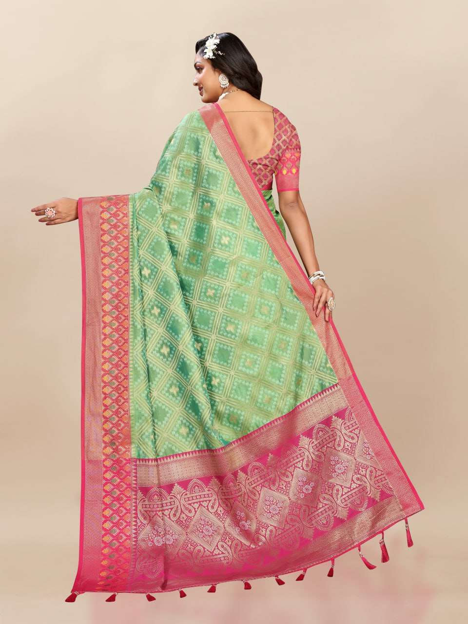 Organza Rmnx- 307  Sarees