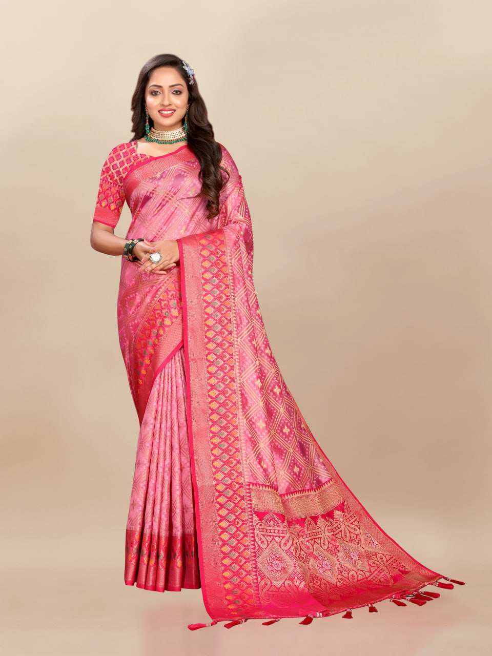 Organza Rmnx- 307  Sarees