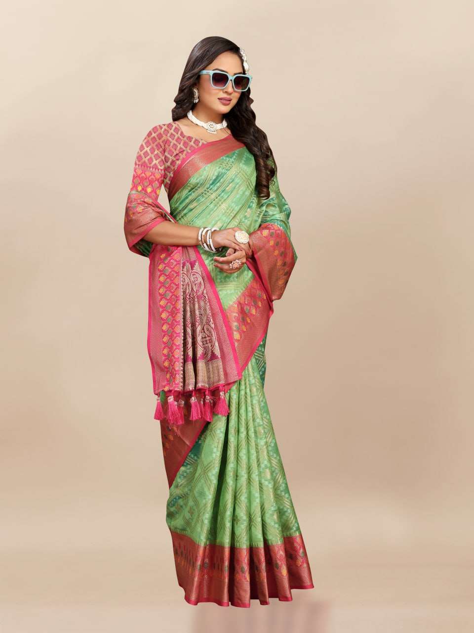 Organza Rmnx- 307  Sarees