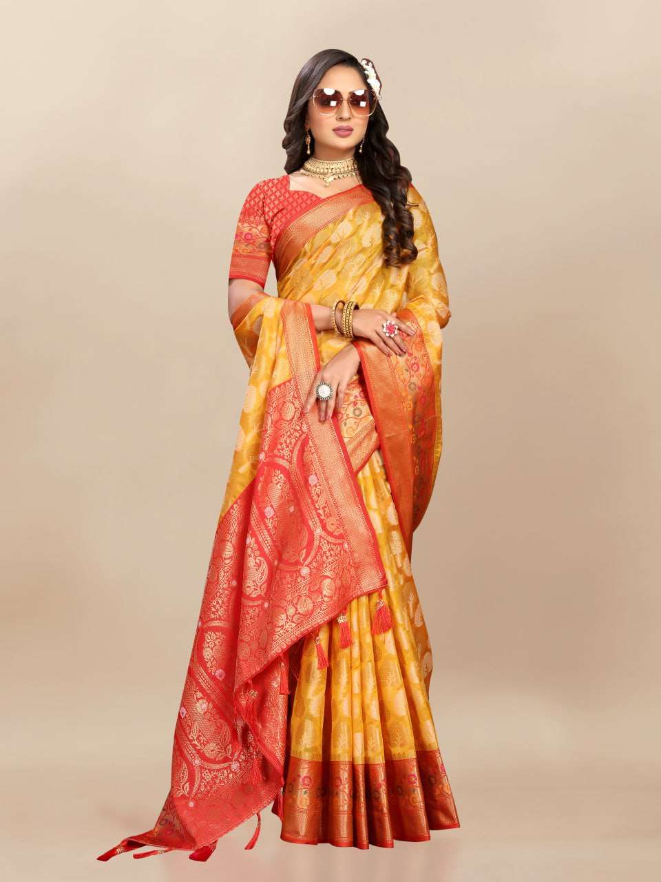 Organza Rmnx- 308  Sarees