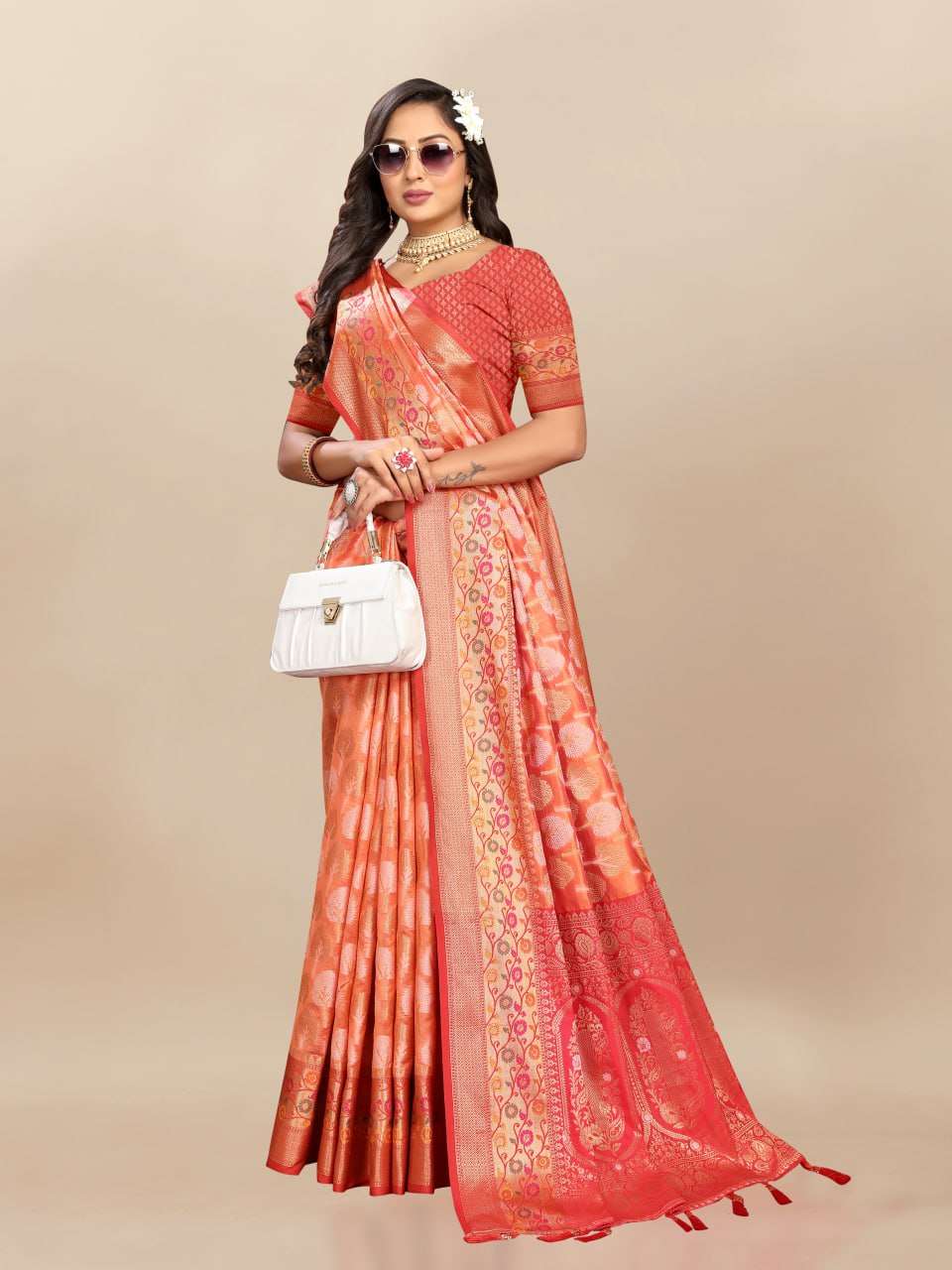 Organza Rmnx- 308  Sarees