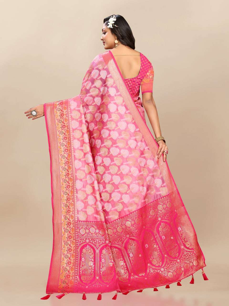 Organza Rmnx- 308  Sarees