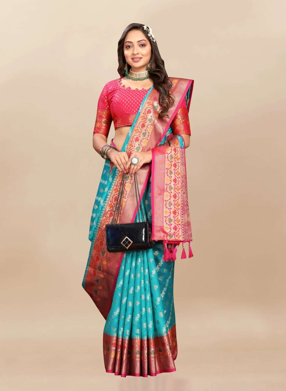 Organza Rmnx- 313  Sarees