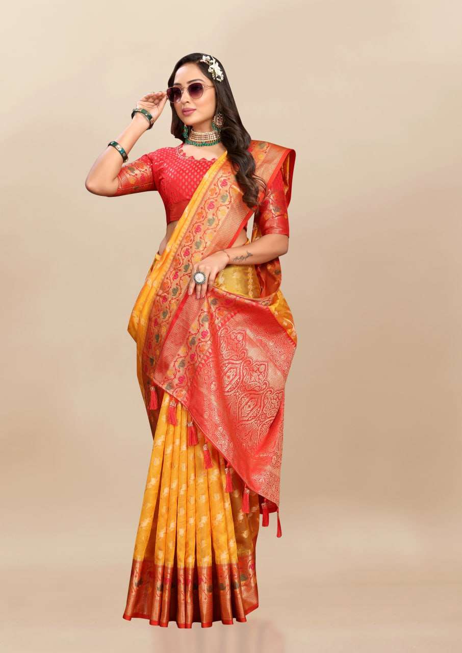 Organza Rmnx- 313  Sarees