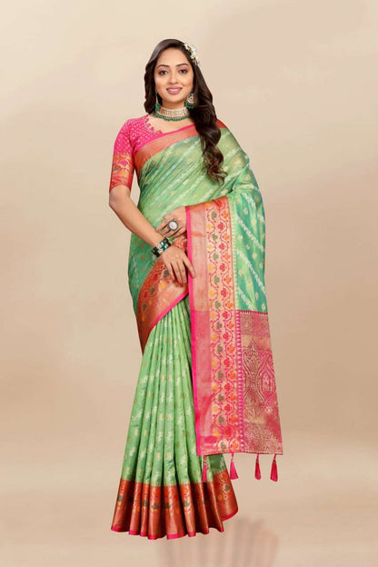 Organza Rmnx- 313  Sarees