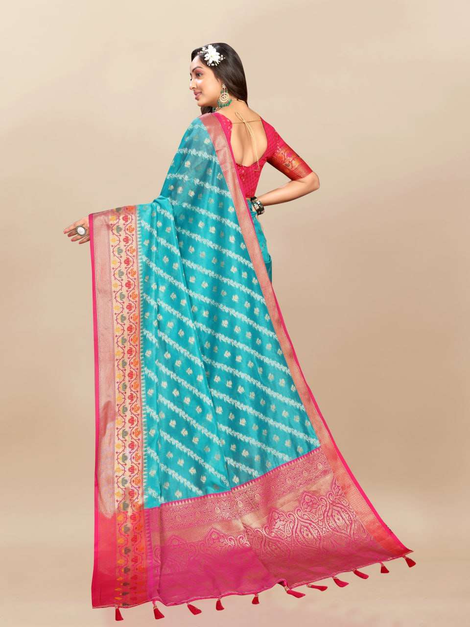 Organza Rmnx- 313  Sarees