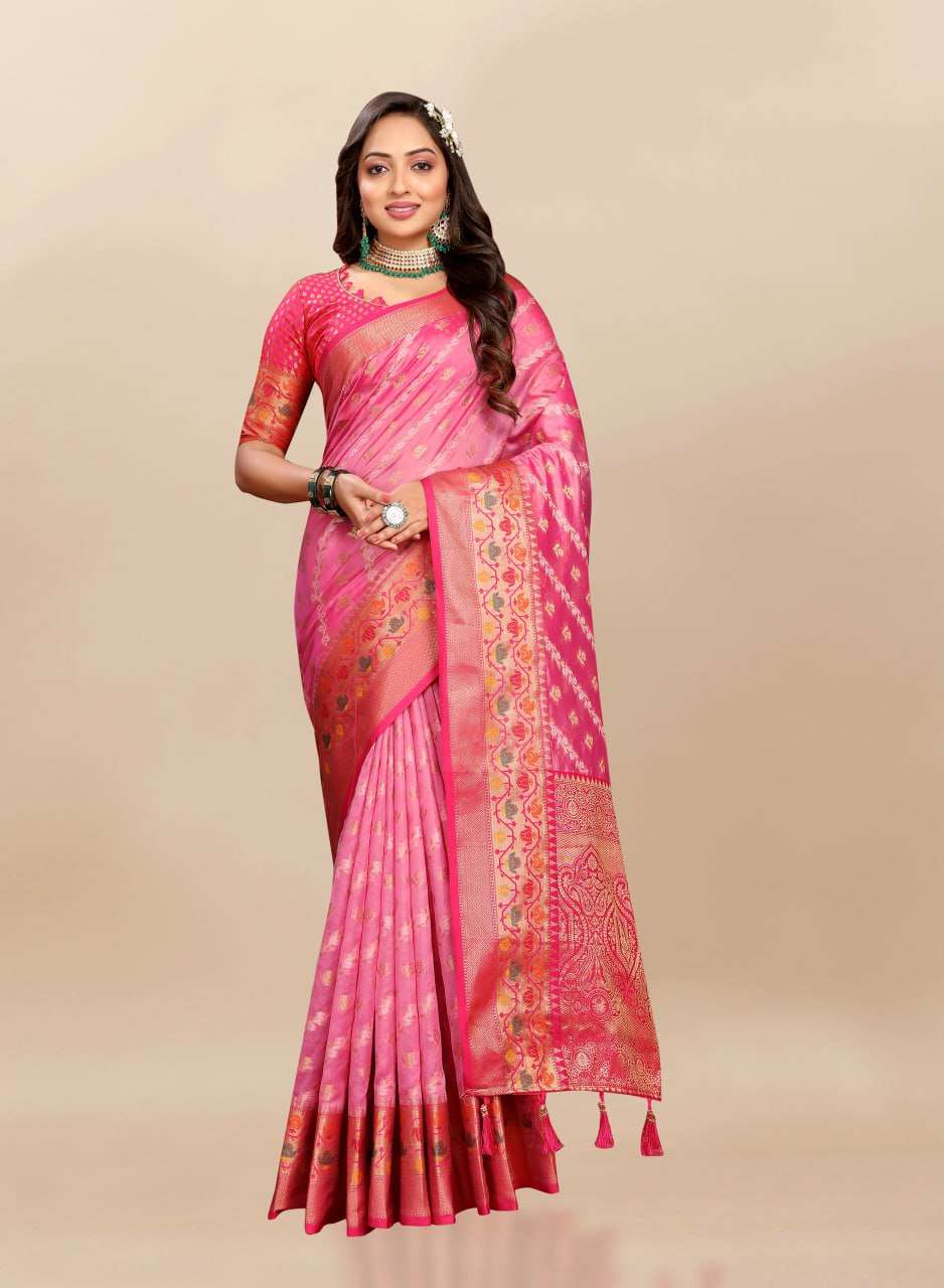 Organza Rmnx- 313  Sarees