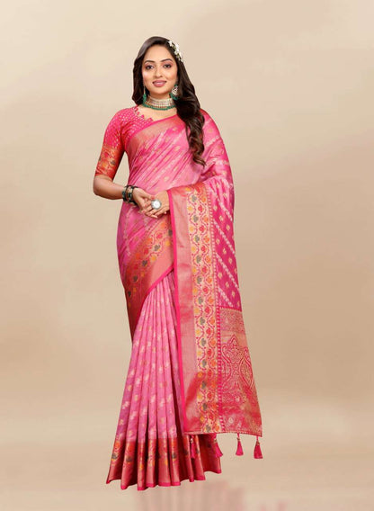 Organza Rmnx- 313  Sarees