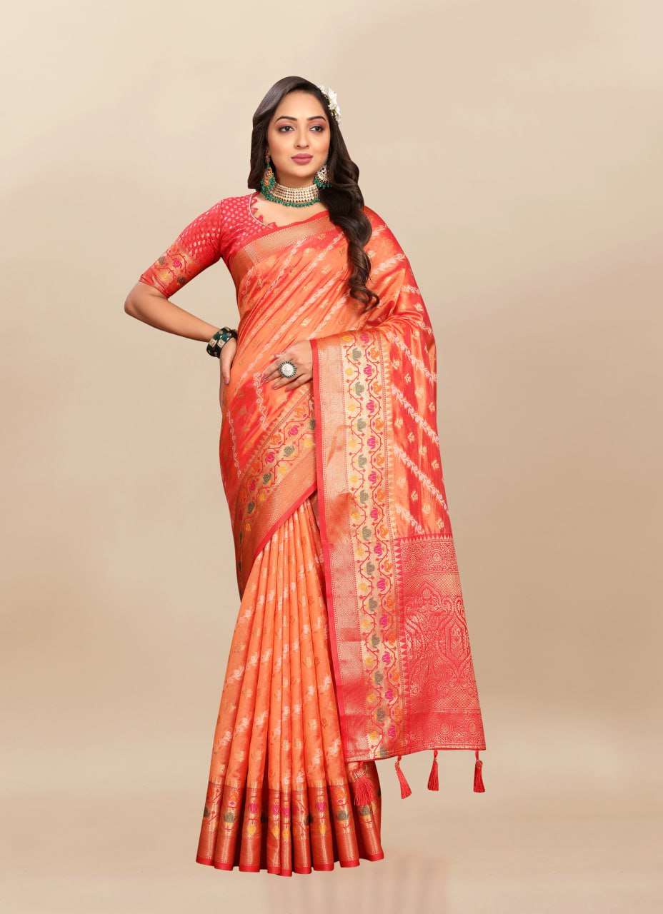 Organza Rmnx- 313  Sarees