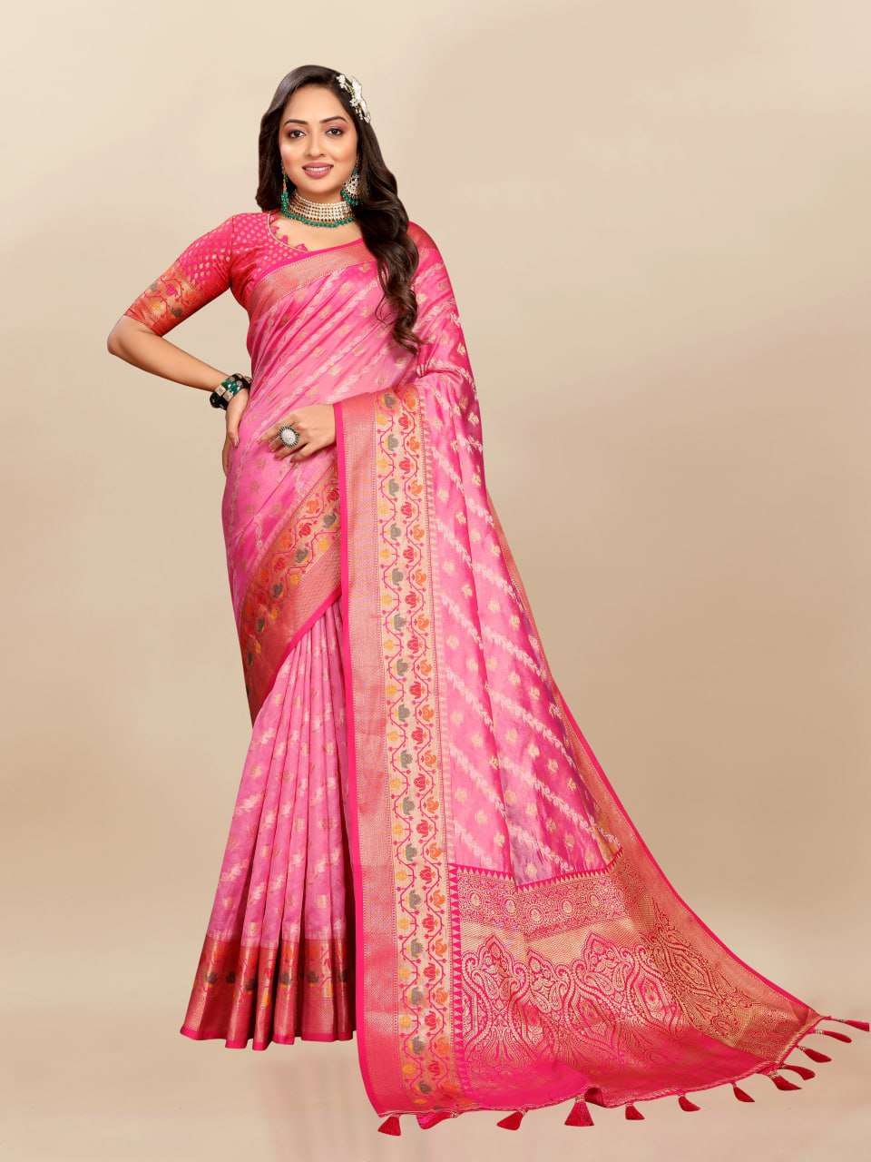 Organza Rmnx- 313  Sarees