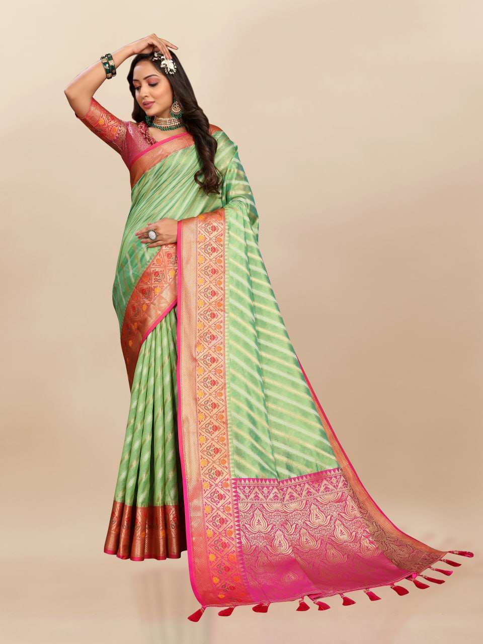 Organza Rmnx- 314  Sarees