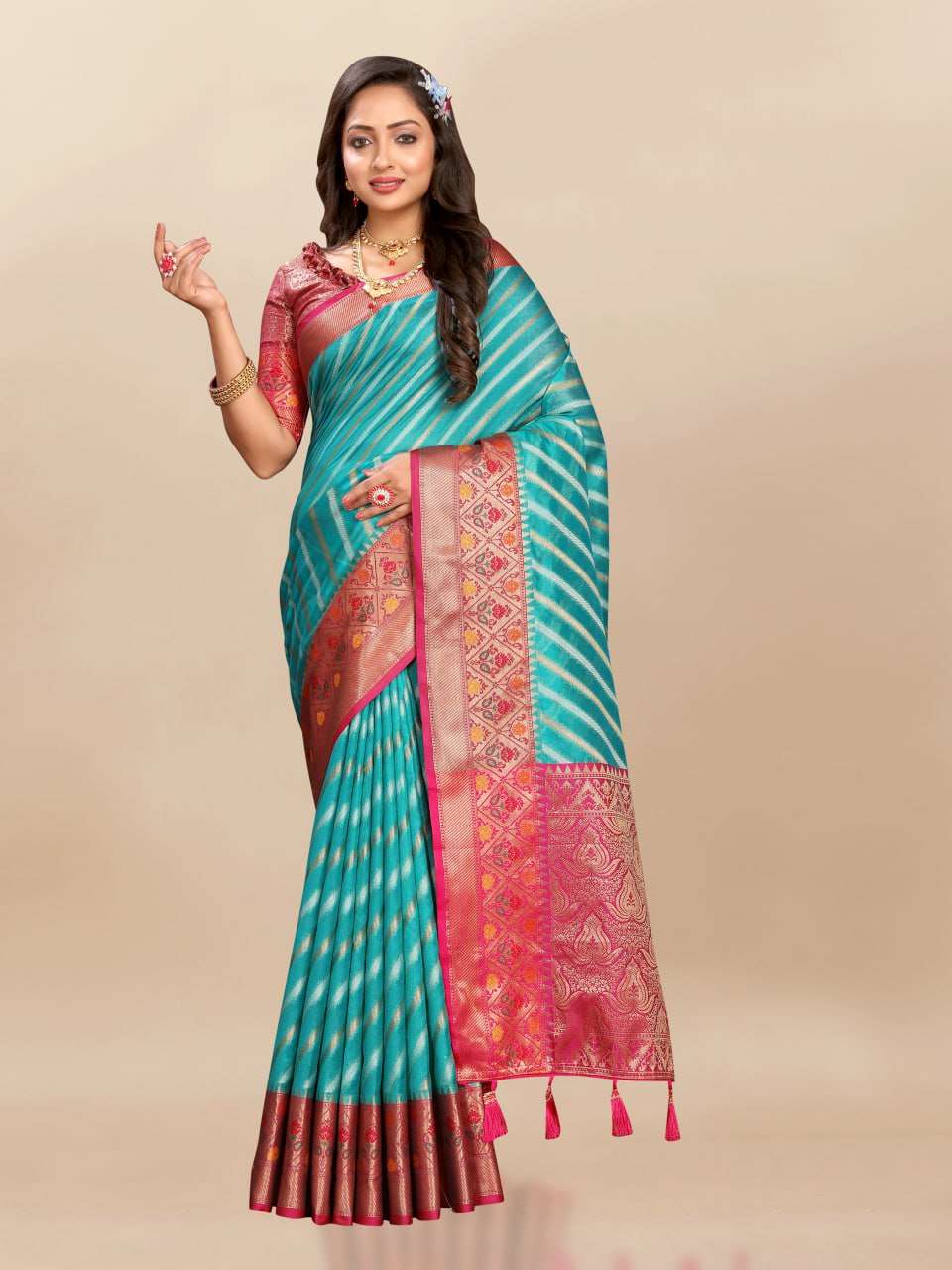 Organza Rmnx- 314  Sarees