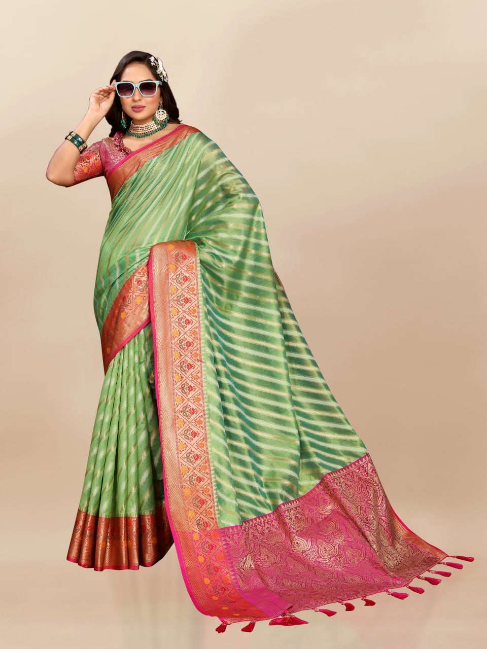 Organza Rmnx- 314  Sarees