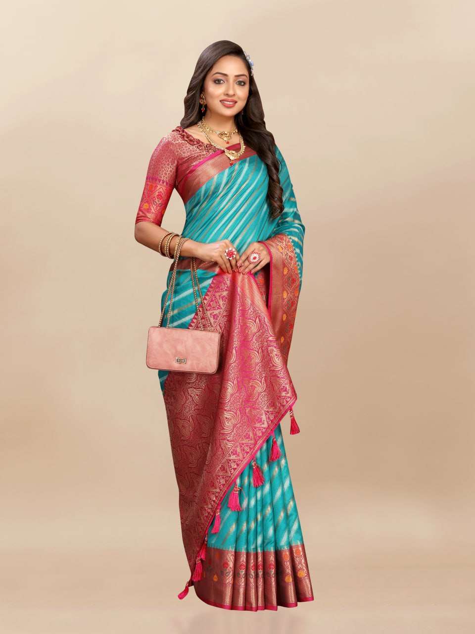 Organza Rmnx- 314  Sarees