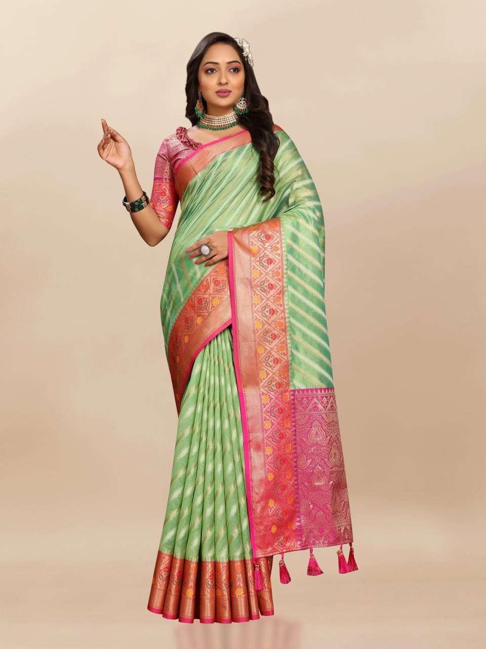 Organza Rmnx- 314  Sarees