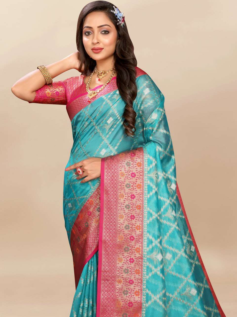 Organza Rmnx- 315  Sarees