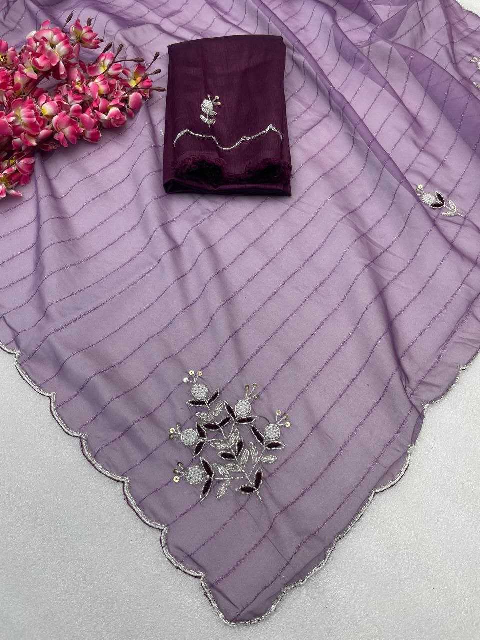 Organza Rmp 338  Sarees