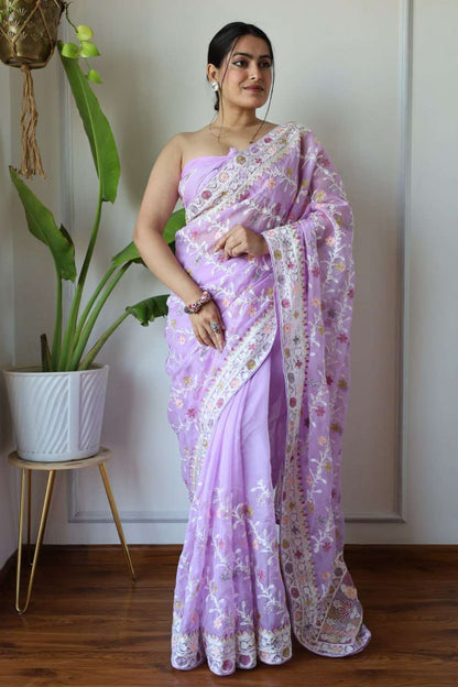 Organza Rnc 5321  Sarees