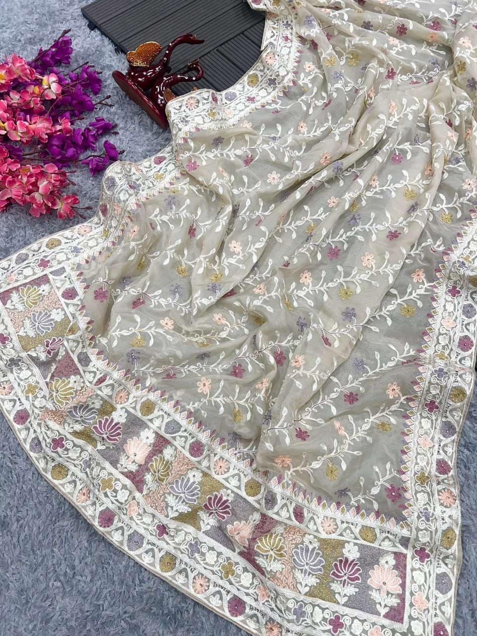 Organza Rnc 5321  Sarees