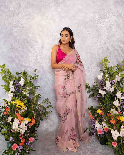 Organza Rrs Organza  Sarees