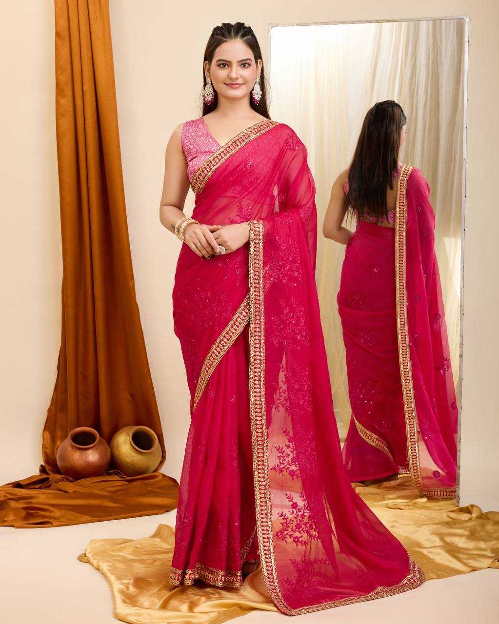 Organza Rvl Jiya  Sarees