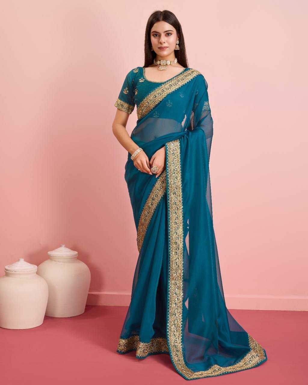 Organza Rvl Sarees   Sarees