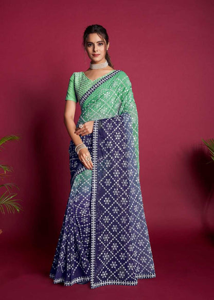 Organza  Sarees Rvsg  Jivani  Saree