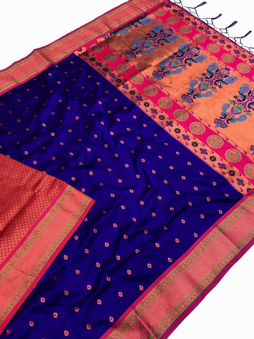 Paithani Silk Kesh182 Rumion Silk Sarees  Paithani Kanjeevaram Silk Soft Silk Sarees