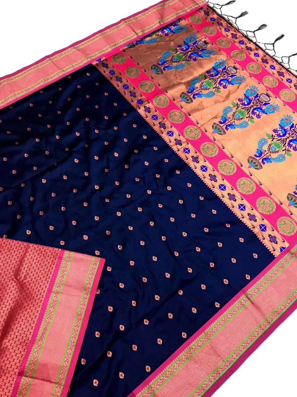 Paithani Silk Kesh182 Rumion Silk Sarees  Paithani Kanjeevaram Silk Soft Silk Sarees