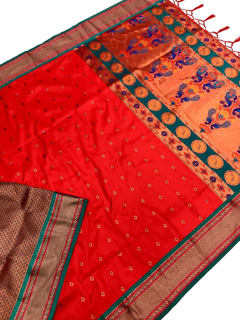 Paithani Silk Kesh182 Rumion Silk Sarees  Paithani Kanjeevaram Silk Soft Silk Sarees