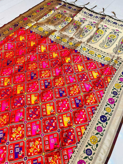 Patola Silk Pcf Patola  Sarees