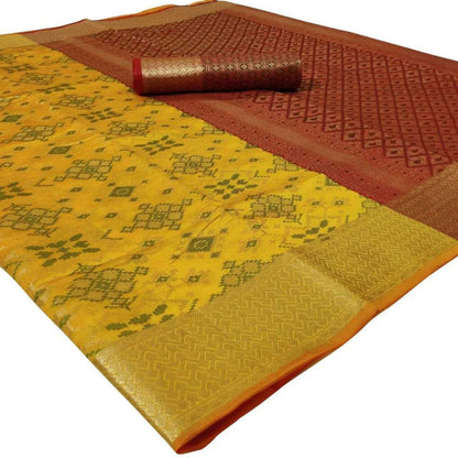 Patola Silk Pvc Handloom  Sarees