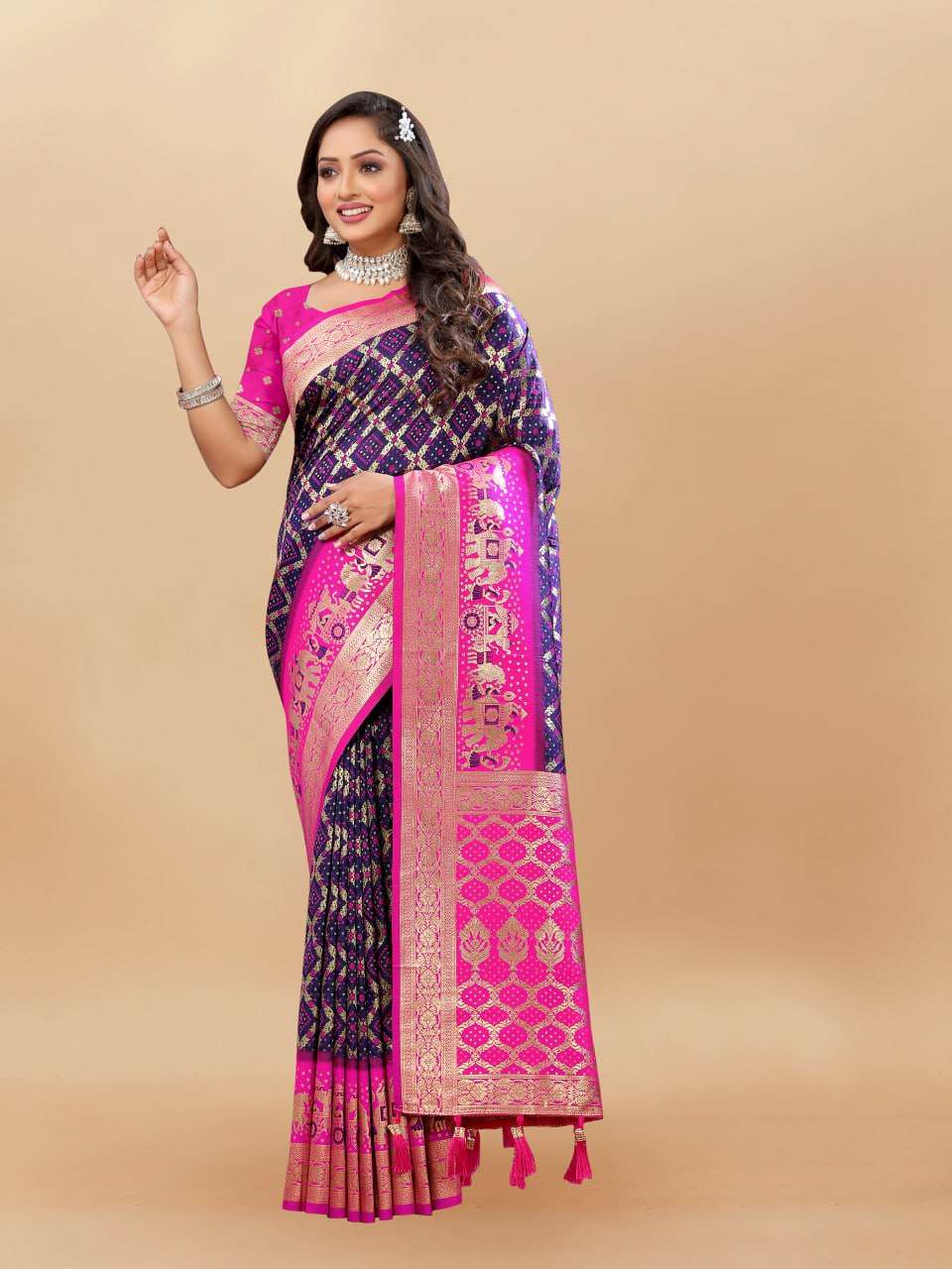 Patola Silk Rmnx- 238   Sarees