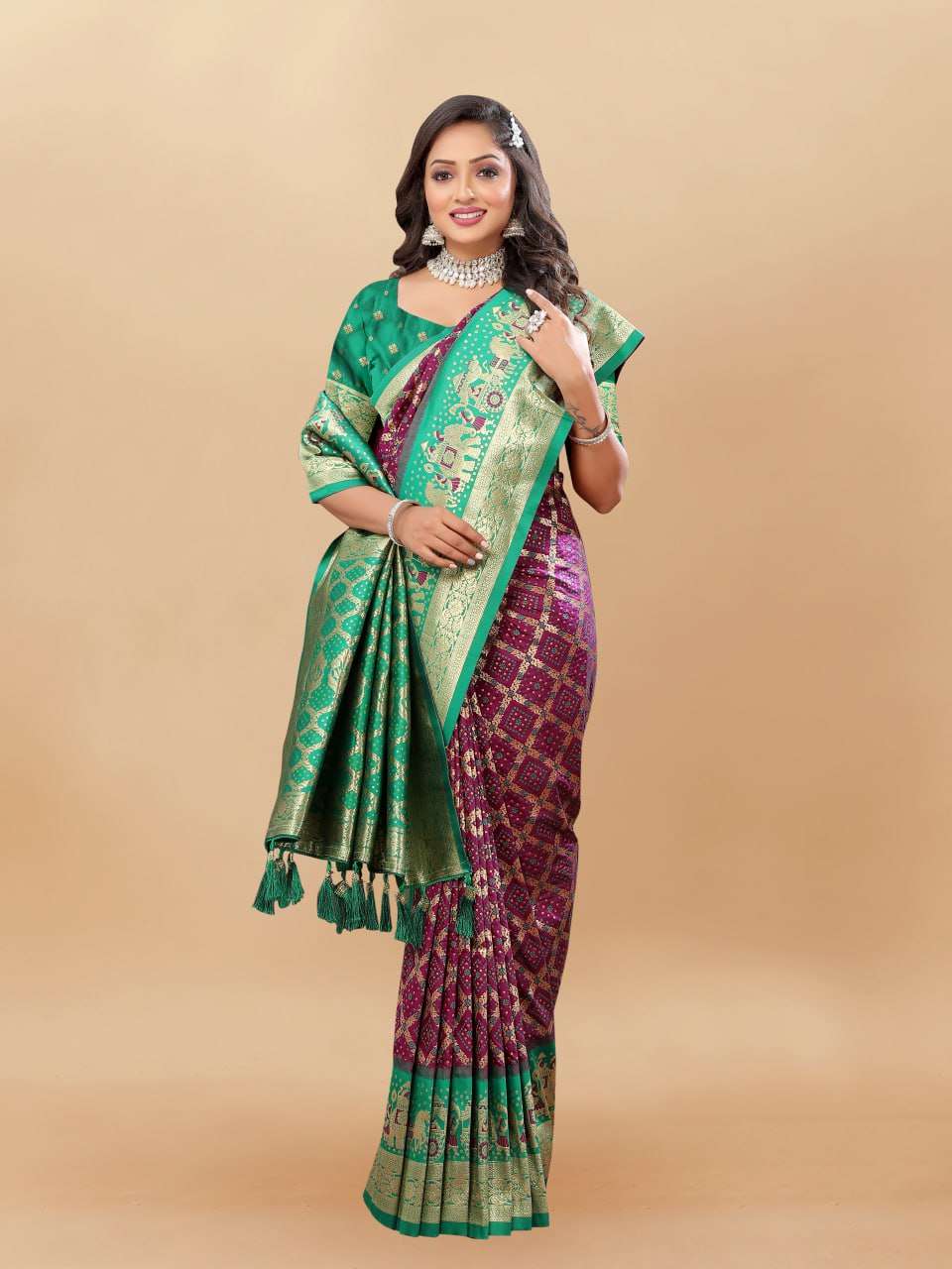 Patola Silk Rmnx- 238   Sarees