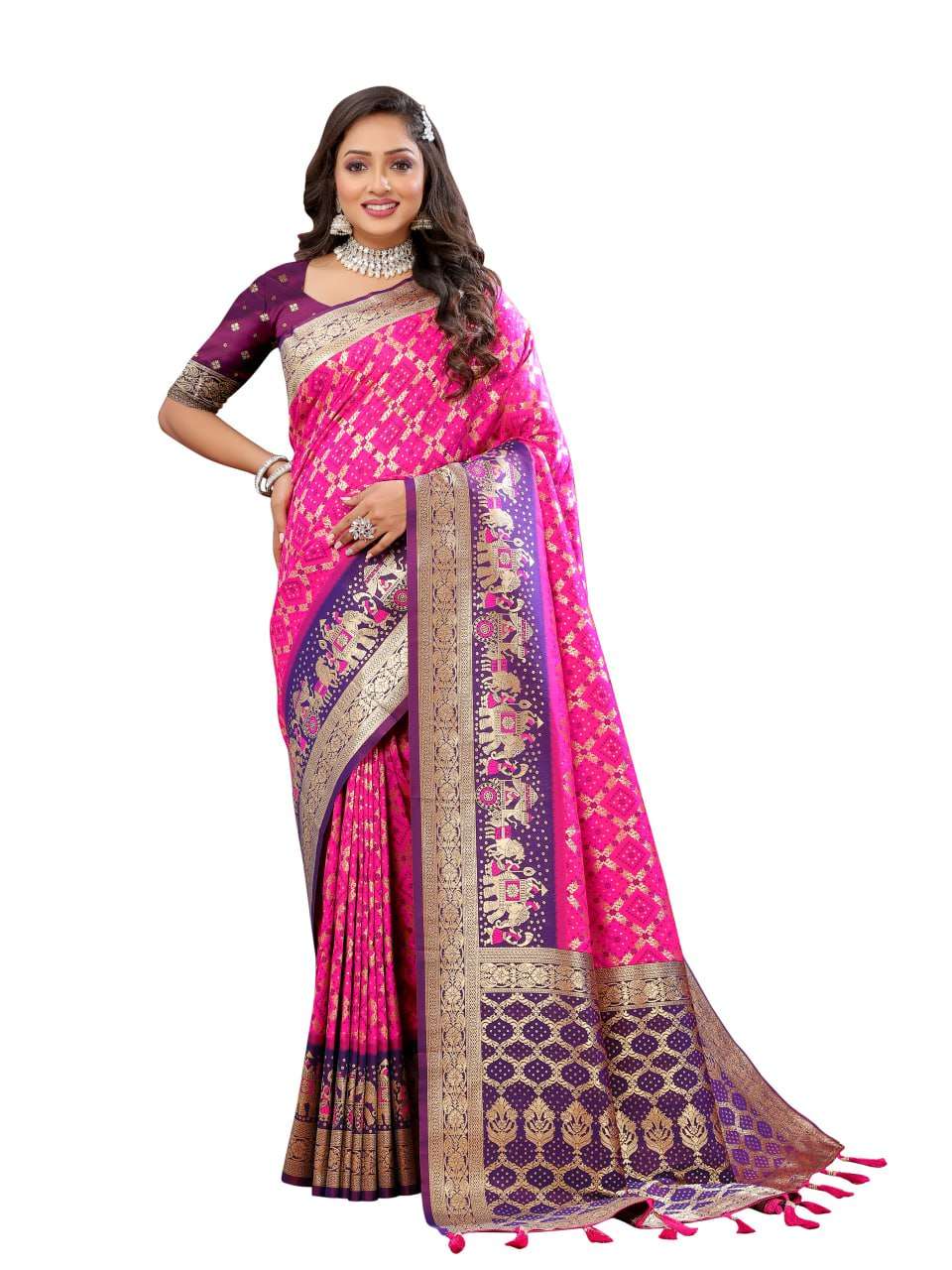 Patola Silk Rmnx- 238   Sarees