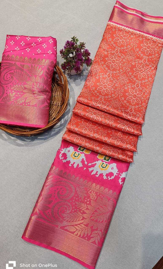 Patola Silk Rri Very Silk Sarees  Soft Silk Pochampally Patola Sarees