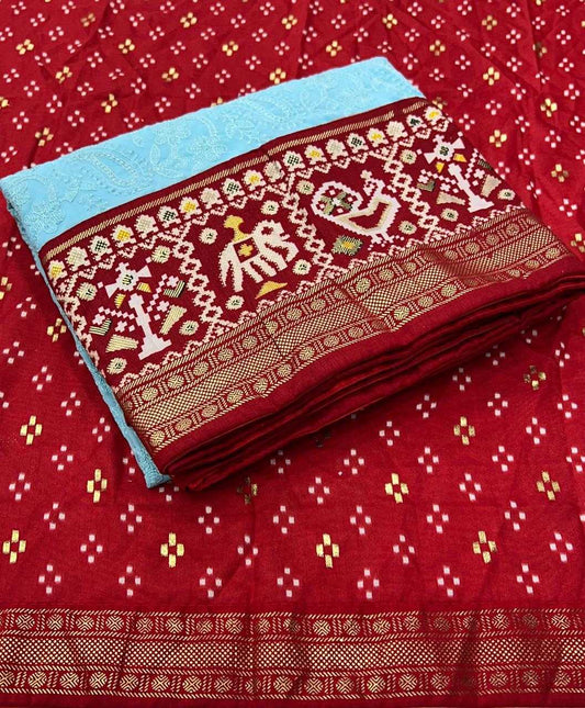 Premium Georgette Rin194 Mdr01 Sarees  Printed Georgette Embroidered Chikan Printed Georgette Sarees