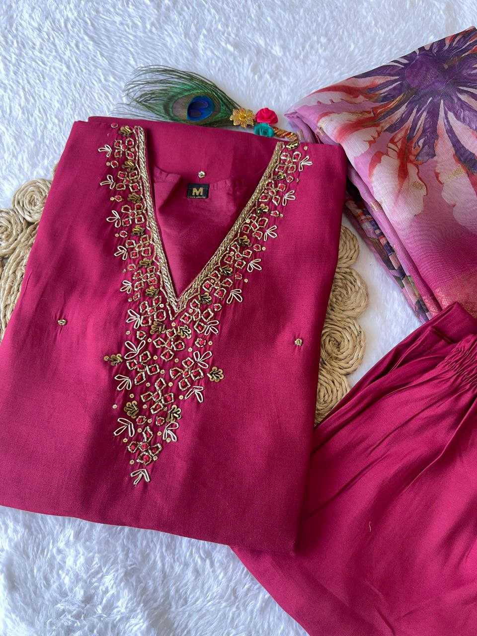 Premium Roman Silk Kesh137 313 Suits & Dresses  Ladies Silk Ladies Party Wear Zari Diwali Collections Work Suits