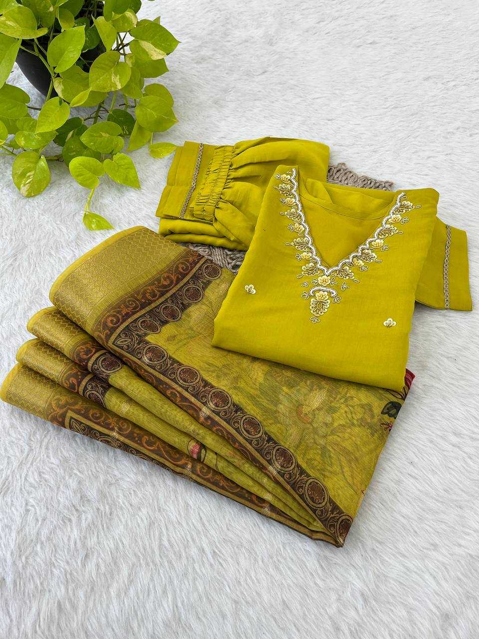 Premium Roman Silk Kesh240 386 Suits & Dresses  Ladies Silk Long Kurti Mehendi Suits Manufacture