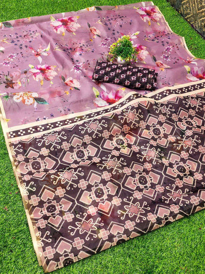 Printed Sarees Rin145 Avyika   Sarees